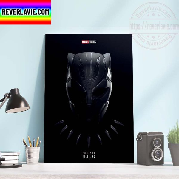 Marvel Studios Black Panther Forever 11 11 22 Official Poster Home Decor Poster Canvas