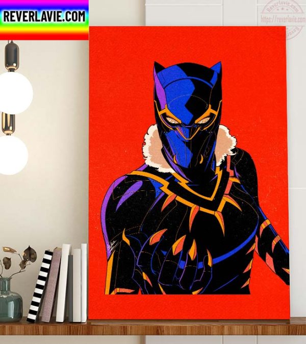 Marvel Studios Black Panther Wakanda Forever Home Decor Poster Canvas