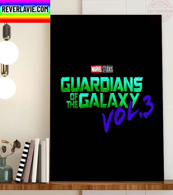 Marvel Studios Guardians Of The Galaxy Vol 3 Official Poster Home Decor Poster Canvas