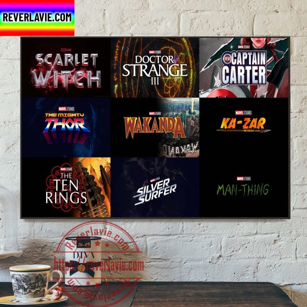 Marvel Studios Possible Projects Home Decor Poster Canvas