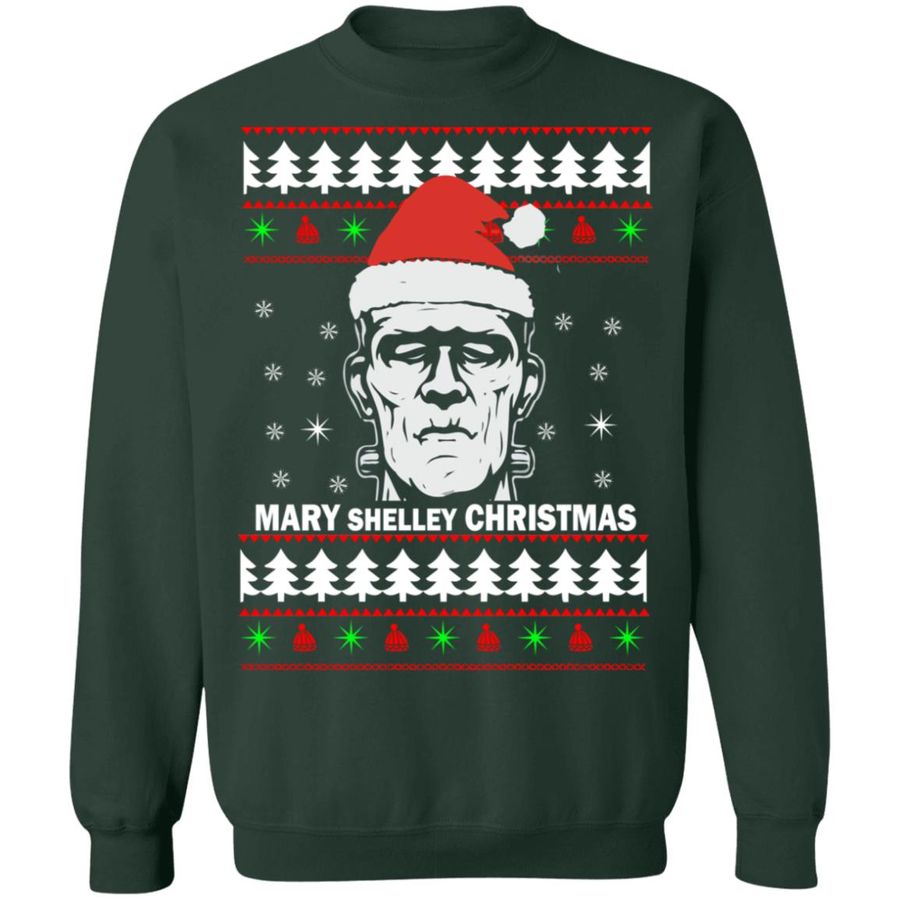 Mary Shelley Christmas sweater
