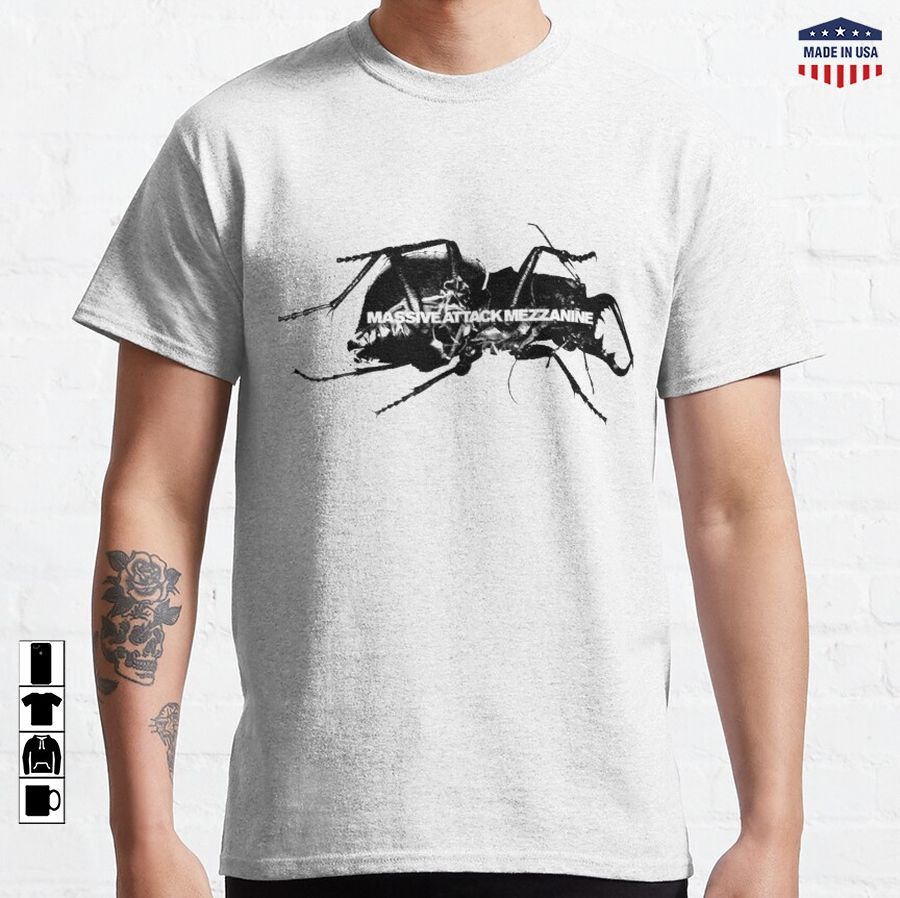 Massive Attack Mezzanine Beetle Classic T-Shirt