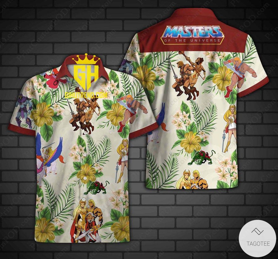 Masters Of The Universe Hawaiian Shirt And Hawaiian Shorts