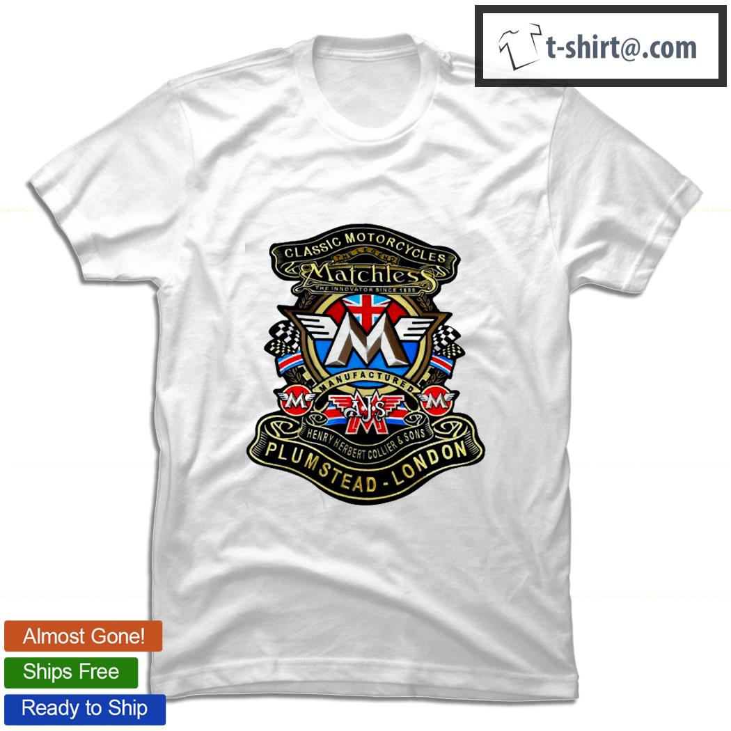 Matchless Ajs Motorcycles Motorbike Crest Classic Shirt