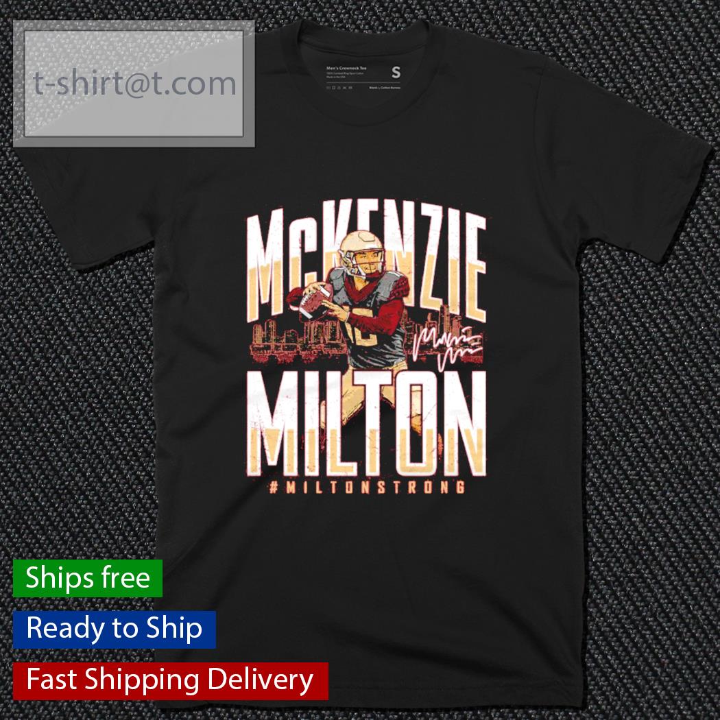 McKenzie Milton football signature shirt