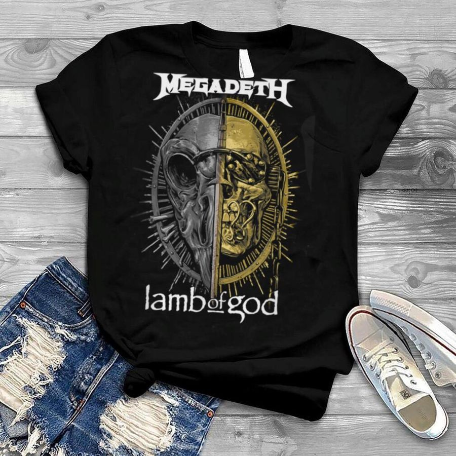 Megadeth Lamb of God   Metal Tour of the Year Corpus Christi T Shirt