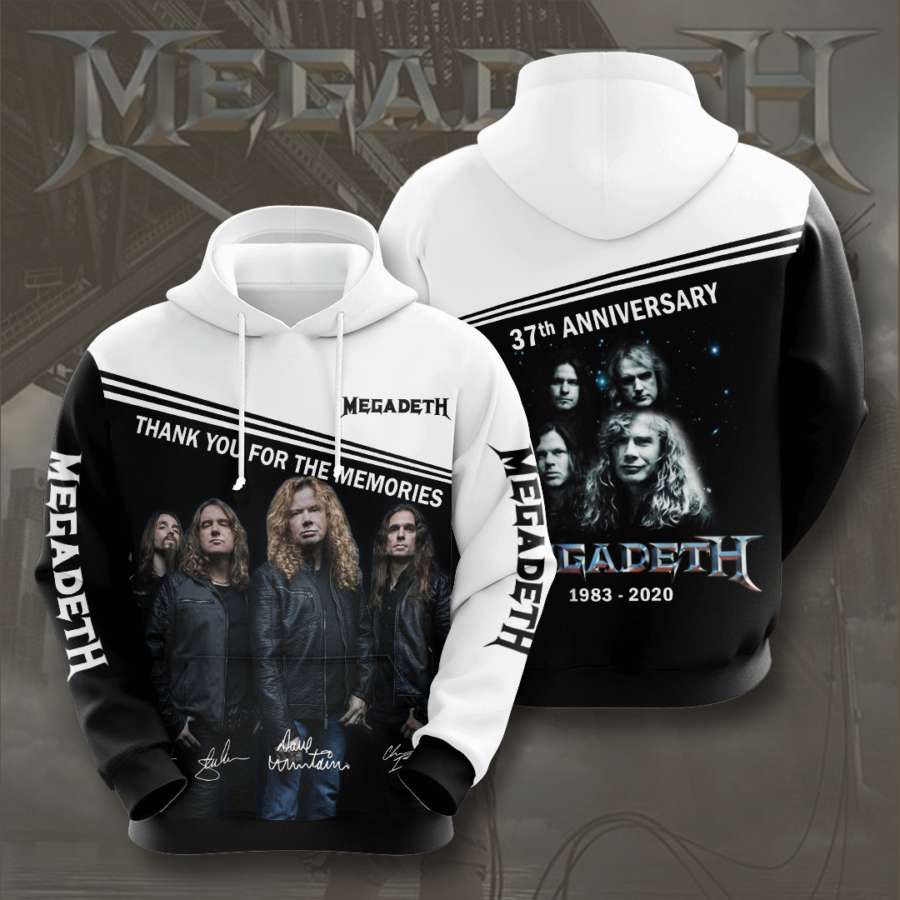 Megadeth No1123 Custom Hoodie 3D