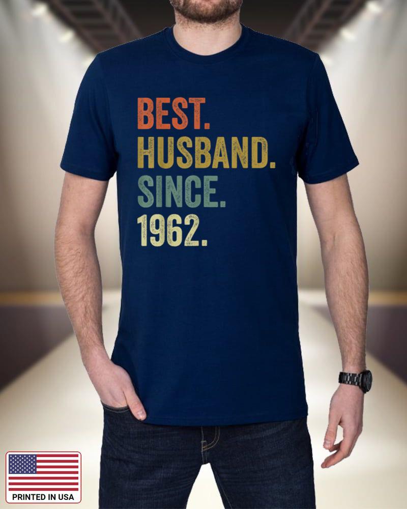 Men 60th Wedding Anniversary Shirts, Best Husband Since 1962 xtnNY