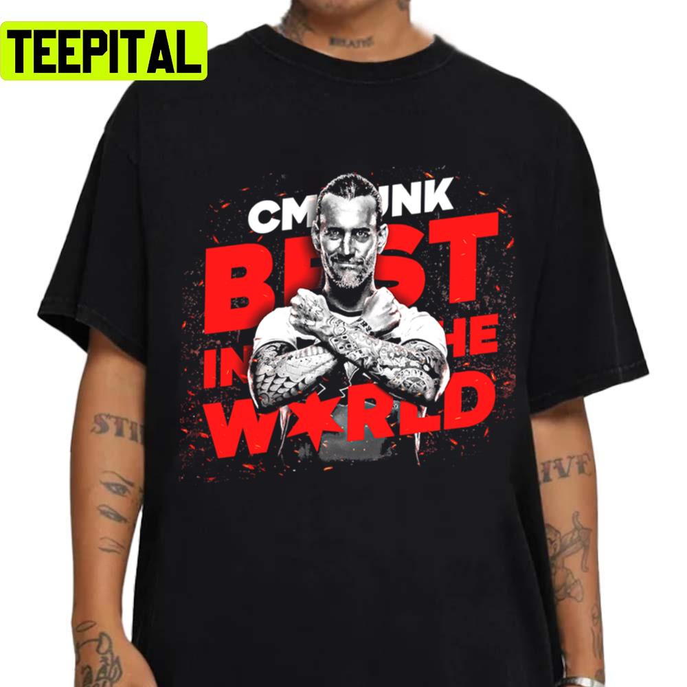 Men Best In The World The Wwe Legend Wwe Wrestling Unisex T-Shirt