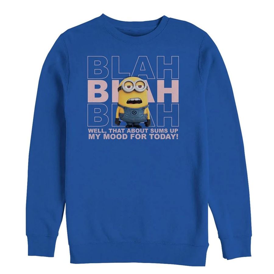 Men’s Despicable Me Minion Blah Mood Sweatshirt
