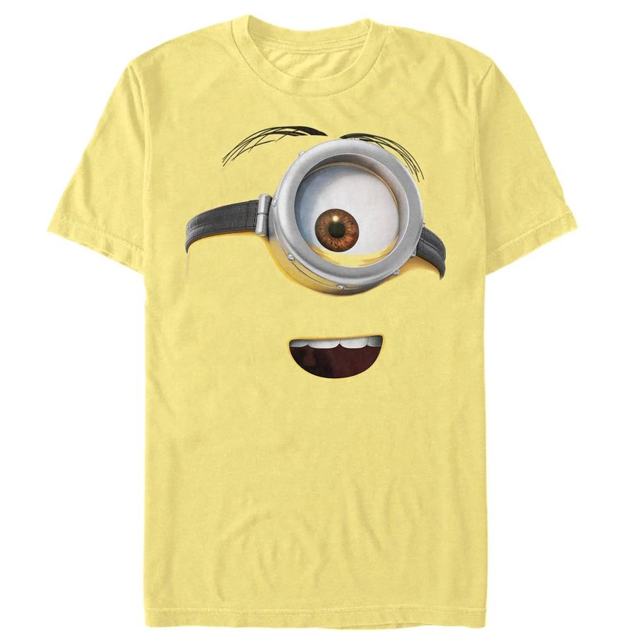 Men’s Despicable Me One Eyed Minion Costume T-Shirt