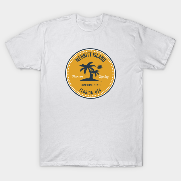 Merritt Island Florida Vintage Circular T-shirt, Hoodie, SweatShirt, Long Sleeve