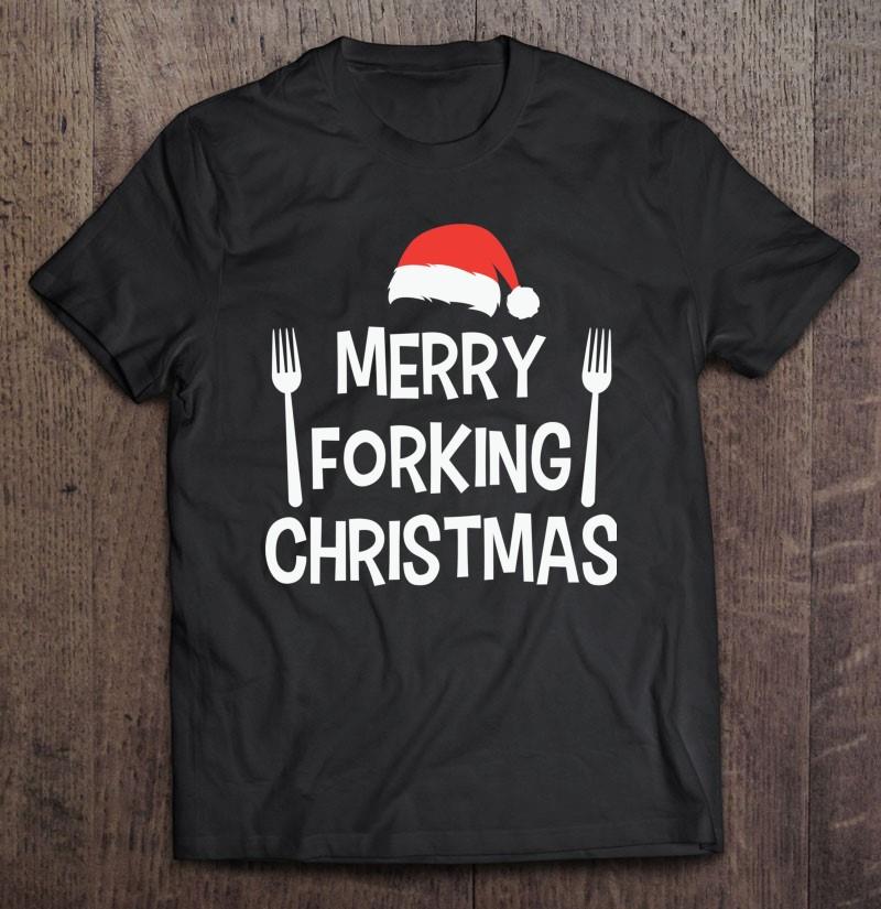 Merry Forking Christmas Essential T-shirt