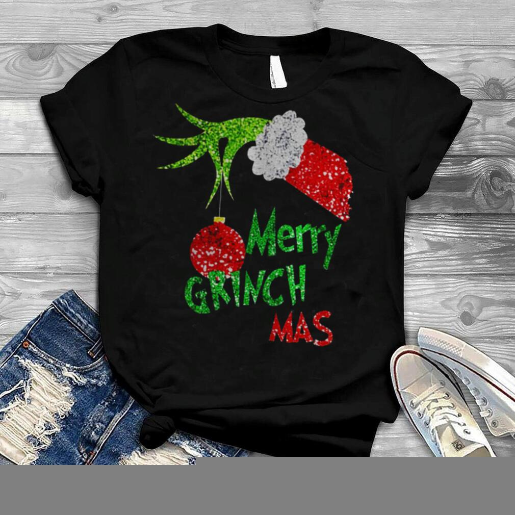 Merry Grinchmas Glitter shirt