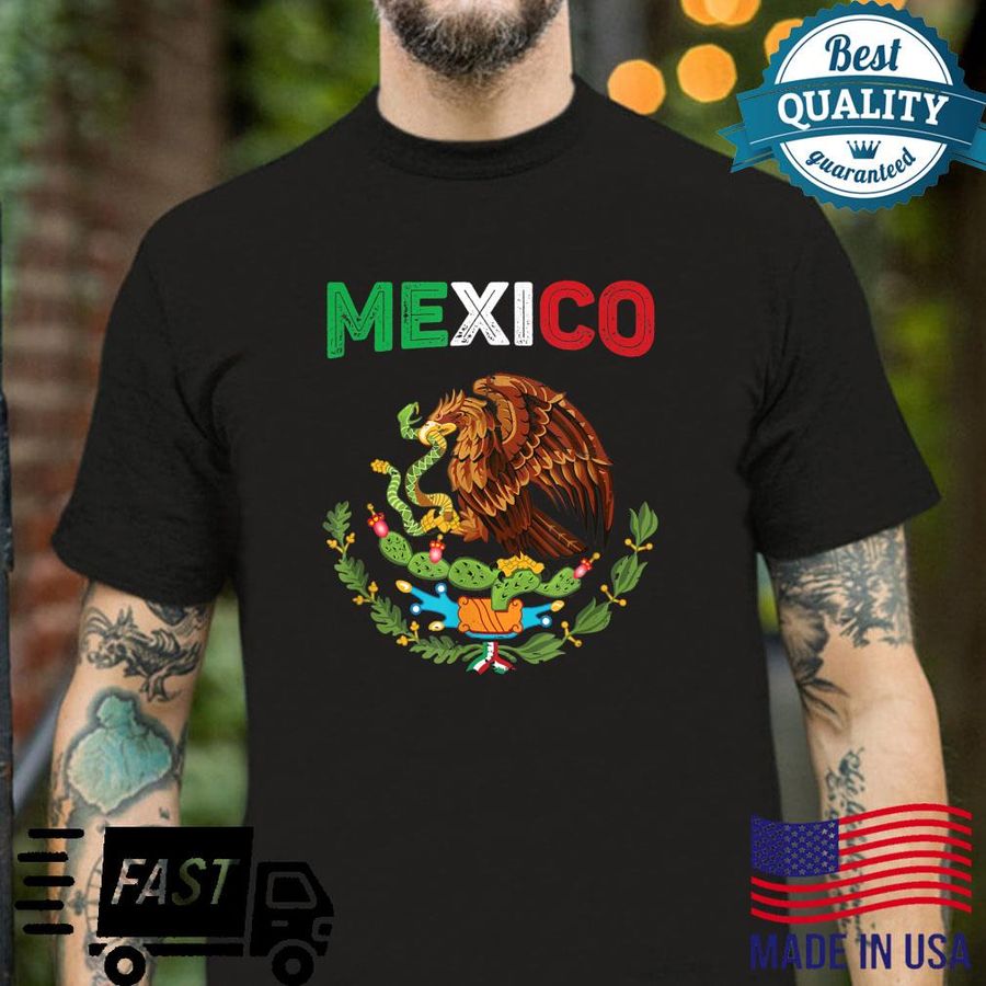 Mexico Flag Vintage Mexican Flag Shirt