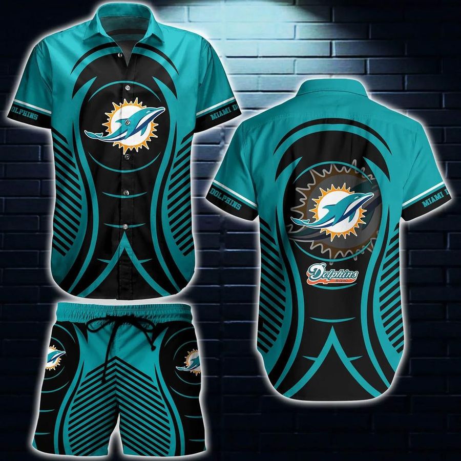 Miami Dolphins NFL Hawaiian Shirt And Short New Collection Trends Summer Best Gift For Big Fans