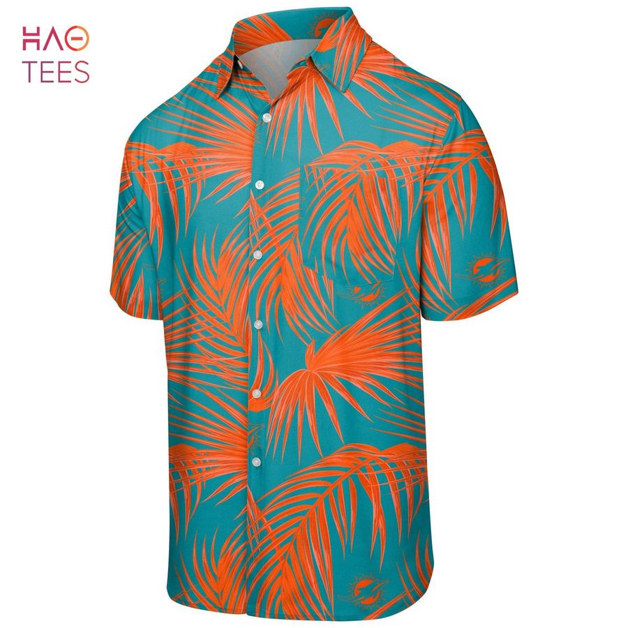 Miami Dolphins NFL Mens Hawaiian 3D Shirt Hawaiian Shirt