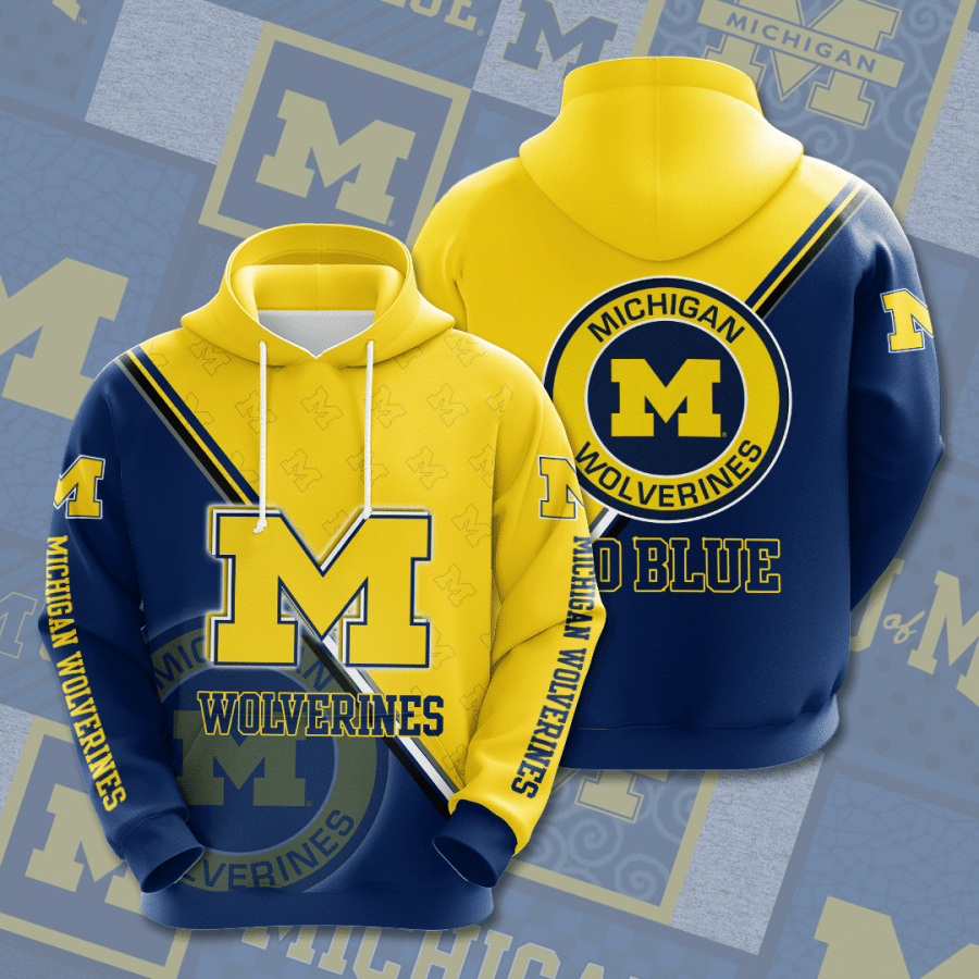 MICHIGAN WOLVERINES 3D Hoodie For Men For Women All Over Printed Hoodie