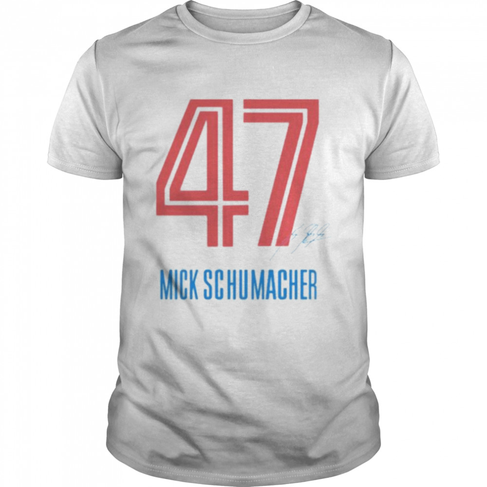 Mick Schumacher signature shirt