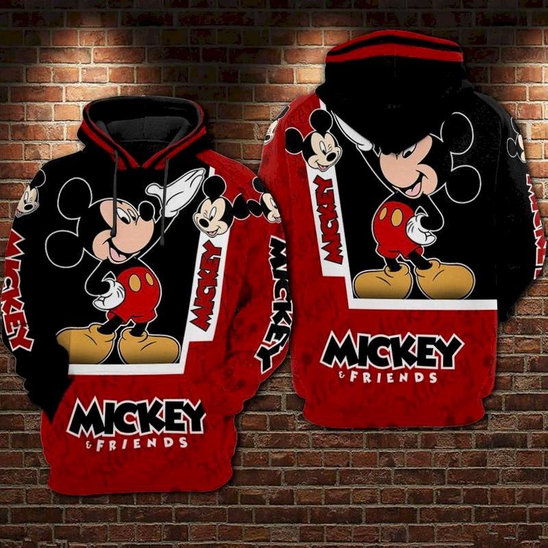 Mickey And Minnie Halloween Hoodie Sweater Shirt 090234