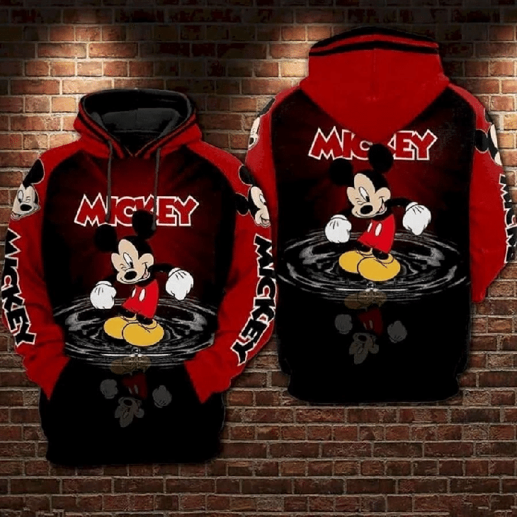 Mickey Mouse 3 Hoodie Sweatshirt Tshirt