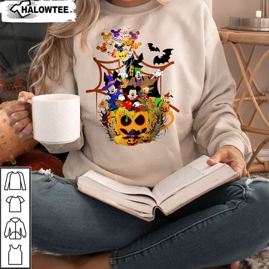 Mickey Mouse And Friends Halloween Shirt Disney Halloween Family Shirts Happy Halloween Disney World