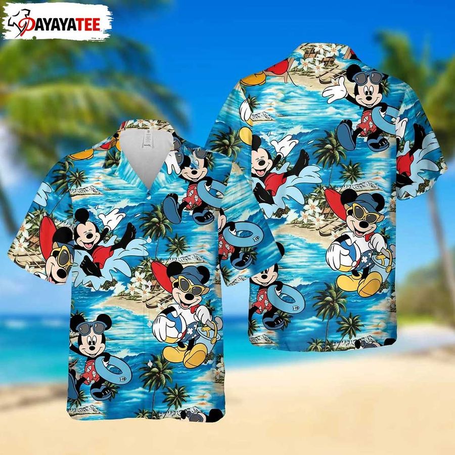 Mickey mouse hawaiian shirt Summer Beach Limited Edition