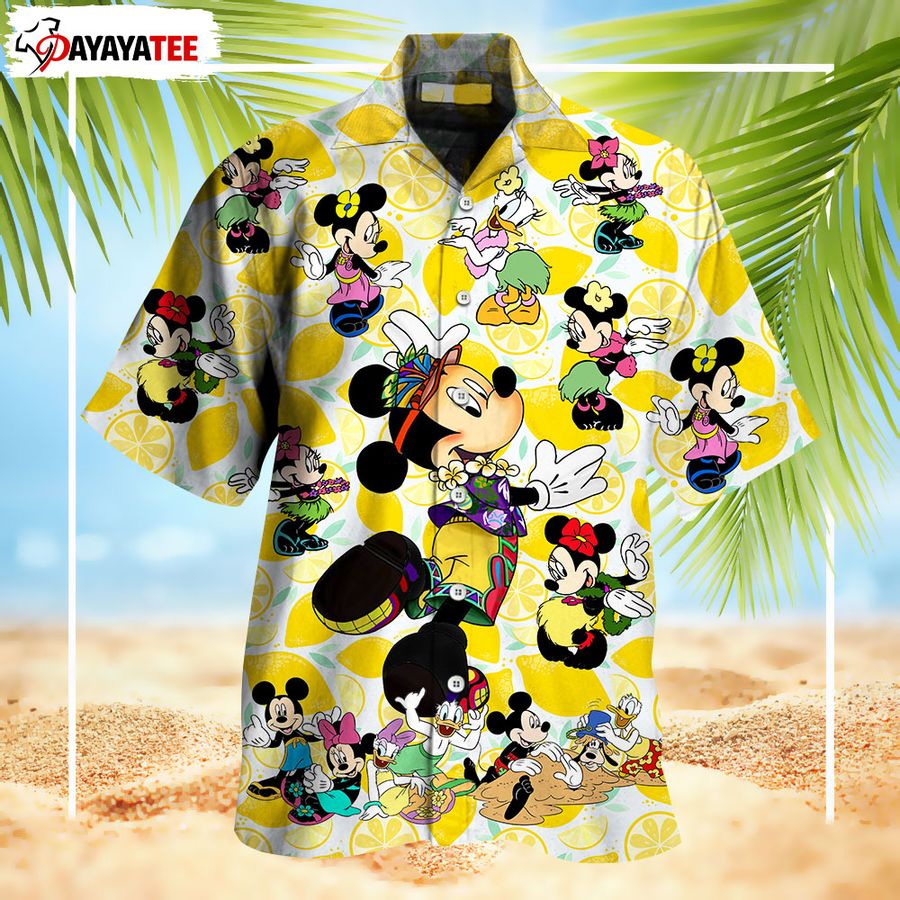 Mickey Mouse Disney NFL Philadelphia Eagles Hawaiian Shirt Summer