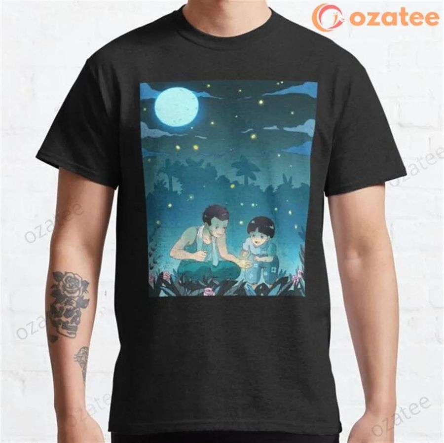 Midnight Grave Of The Fireflies T-shirt
