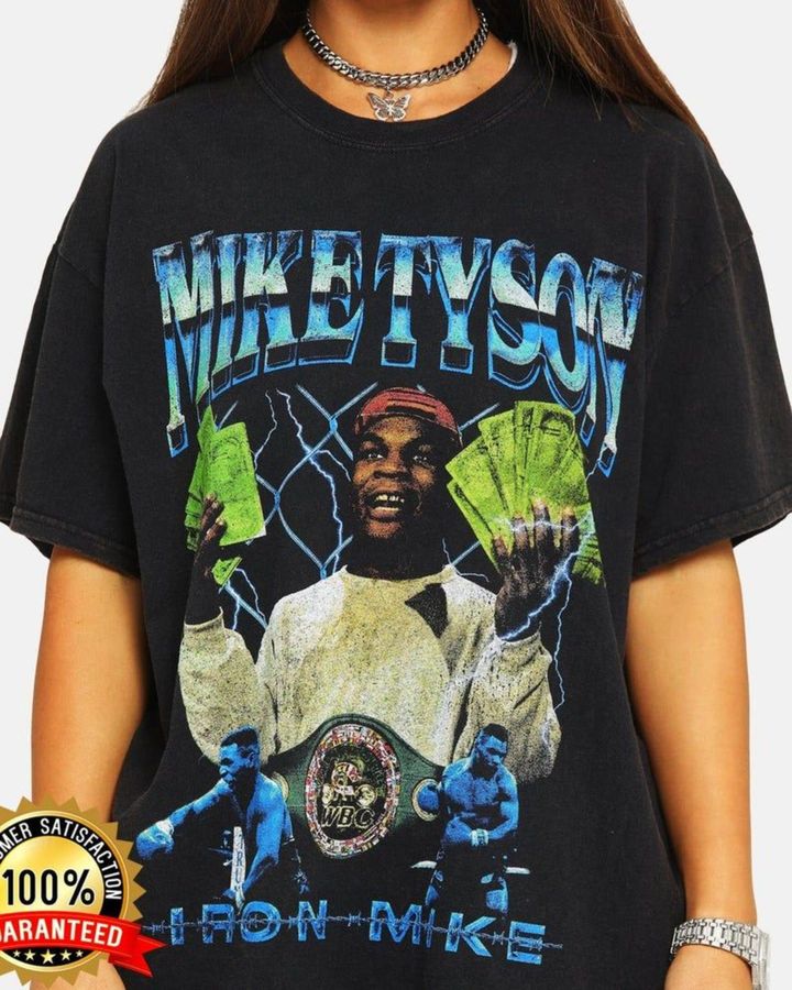 Mike Tyson Iron Mike 90’s Vintage Art Unisex T-Shirt