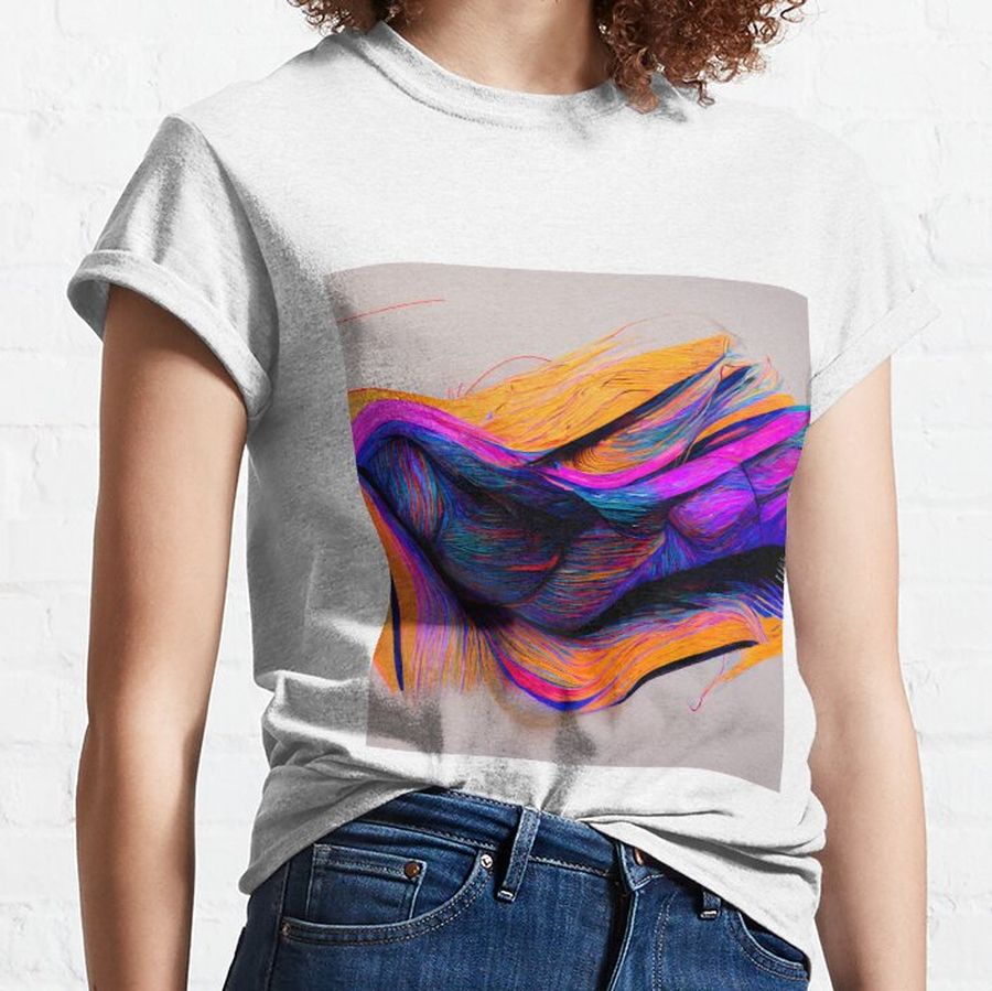 Minimal Abstract Lines #3 Classic T-Shirt