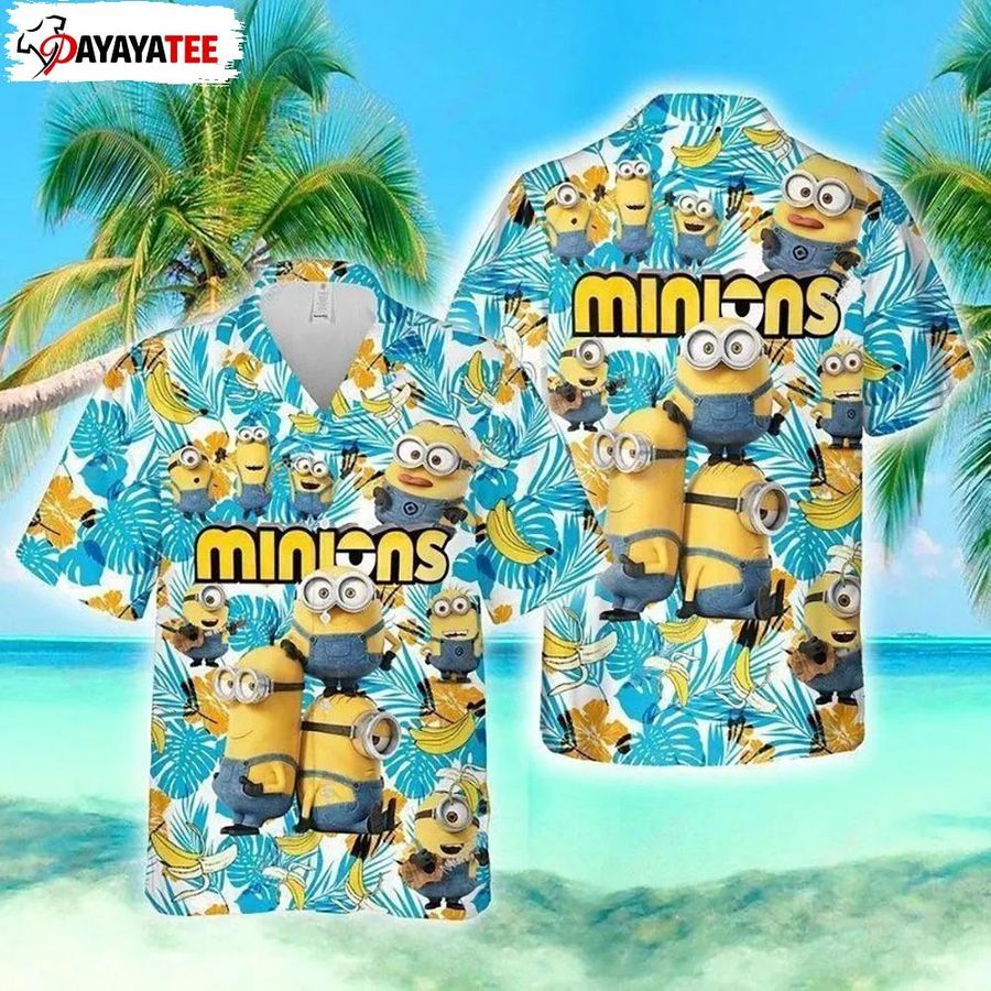 Minions The Rise Of Gru 3D Shirt Minion Aloha Summer Beach