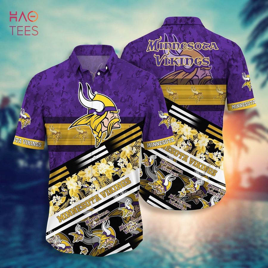 Minnesota Vikings NFL Personalized Hawaiian Shirt For Fans - YesItCustom