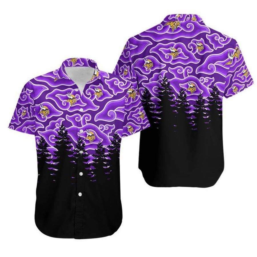 Minnesota Vikings Ninja Cloud NFL Gift For Fan Hawaii Shirt and Shorts Summer Collection 5 H97