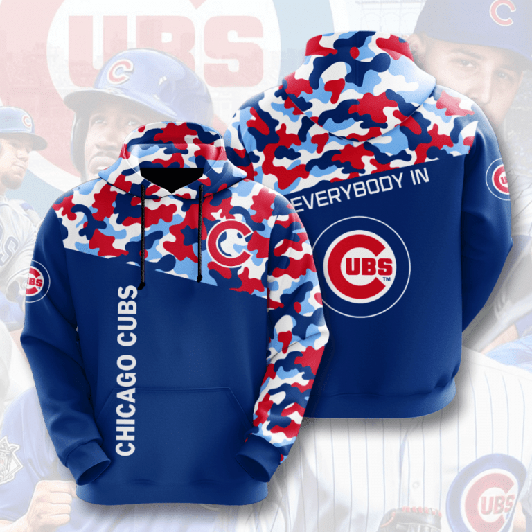 MLB Chicago Cubs 3D Hoodie For Men For Women All Over Printed Hoodie