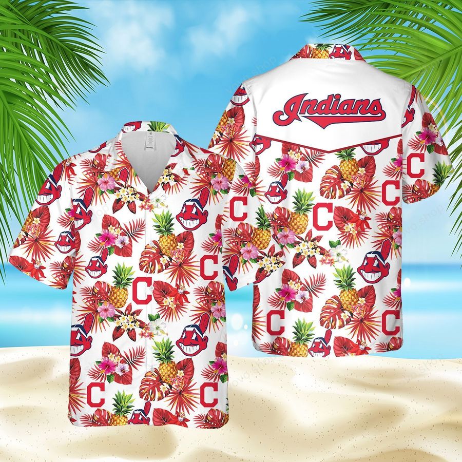 MLB Cleveland Indians Hawaiian Shirt
