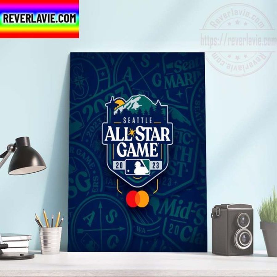 MLB Seattle Mariners All Star Game 2023 Home Decor Poster Canvas