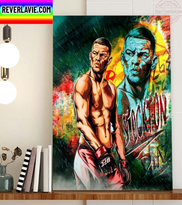 MMA UFC 279 Nate Diaz Fan Art Home Decor Poster Canvas