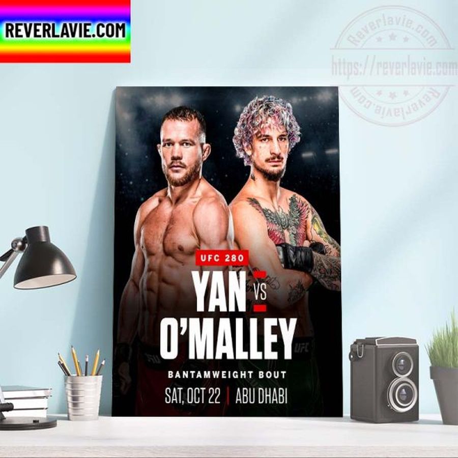 MMA UFC 280 Bantamweight Bout Yan vs Omalley Home Decor Poster Canvas