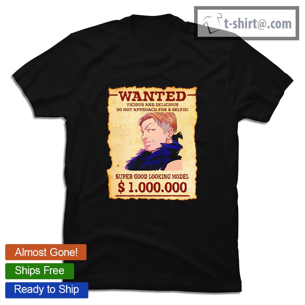 MmmGorgeous Wanted vicious and delicious do not approach for a selfie super good looking model shirt