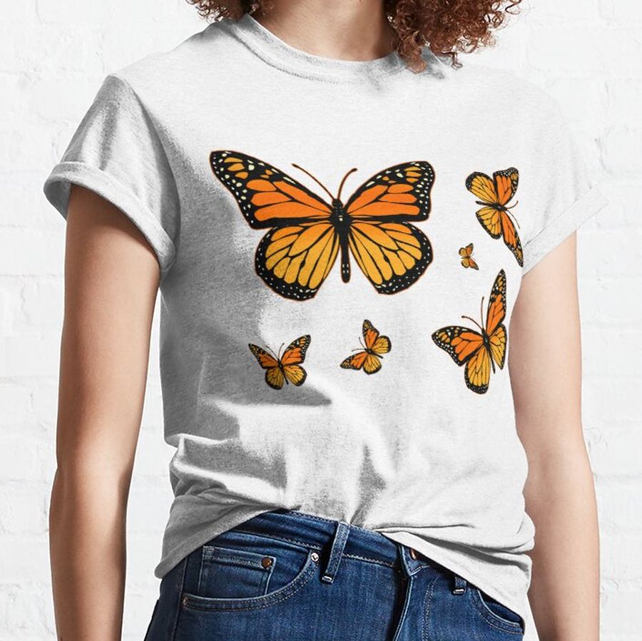 Monarch Butterfly Rapsody  Classic T-Shirt