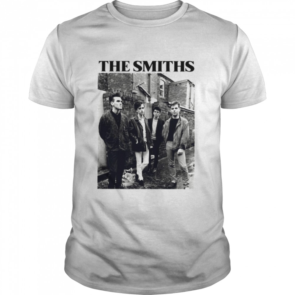 Monochrome Black And White Design The Smiths shirt