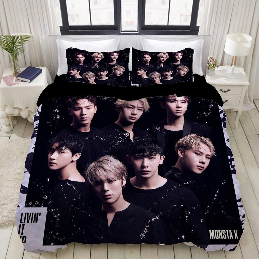 Monsta X Kpop #6 Duvet Cover Quilt Cover Pillowcase Bedding
