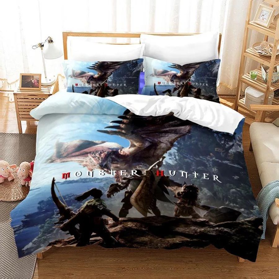 Monster Hunter #7 Duvet Cover Quilt Cover Pillowcase Bedding Sets