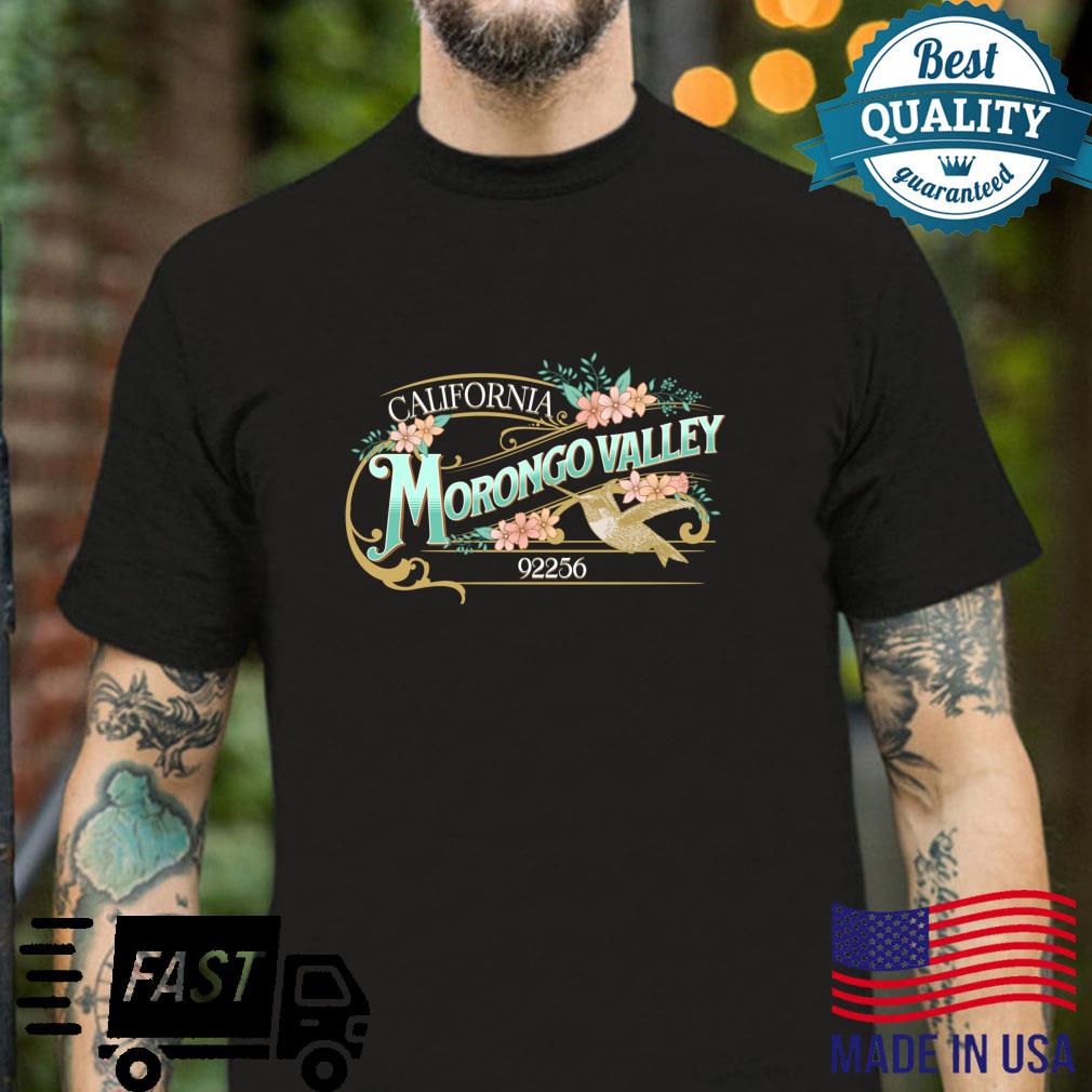 Morongo Valley California 92256 Bird Design Shirt