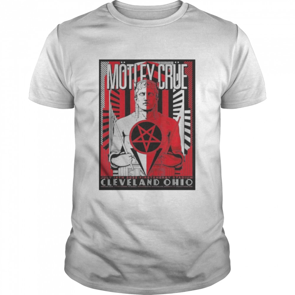 Mötley Crüe The Stadium Tour Cleveland Event Shirt