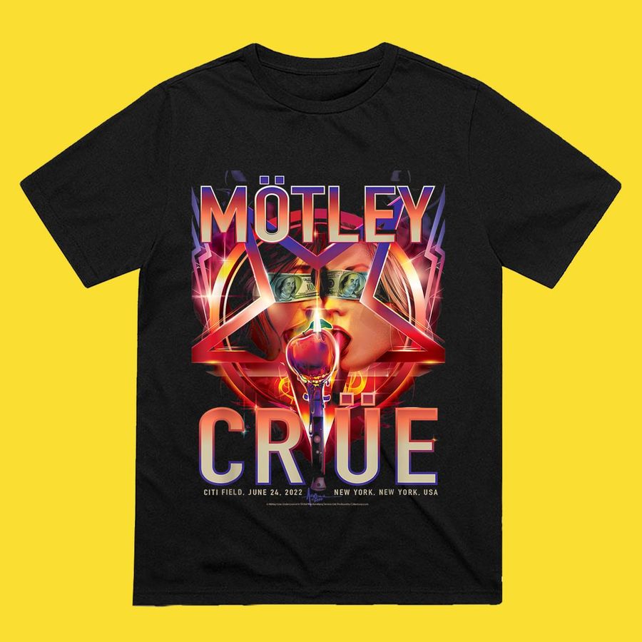 Mötley Crüe The Stadium Tour New York Event T-Shirt