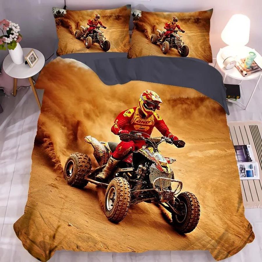 Motocross Mountain Bike #2 Duvet Cover Quilt Cover Pillowcase Bedding
