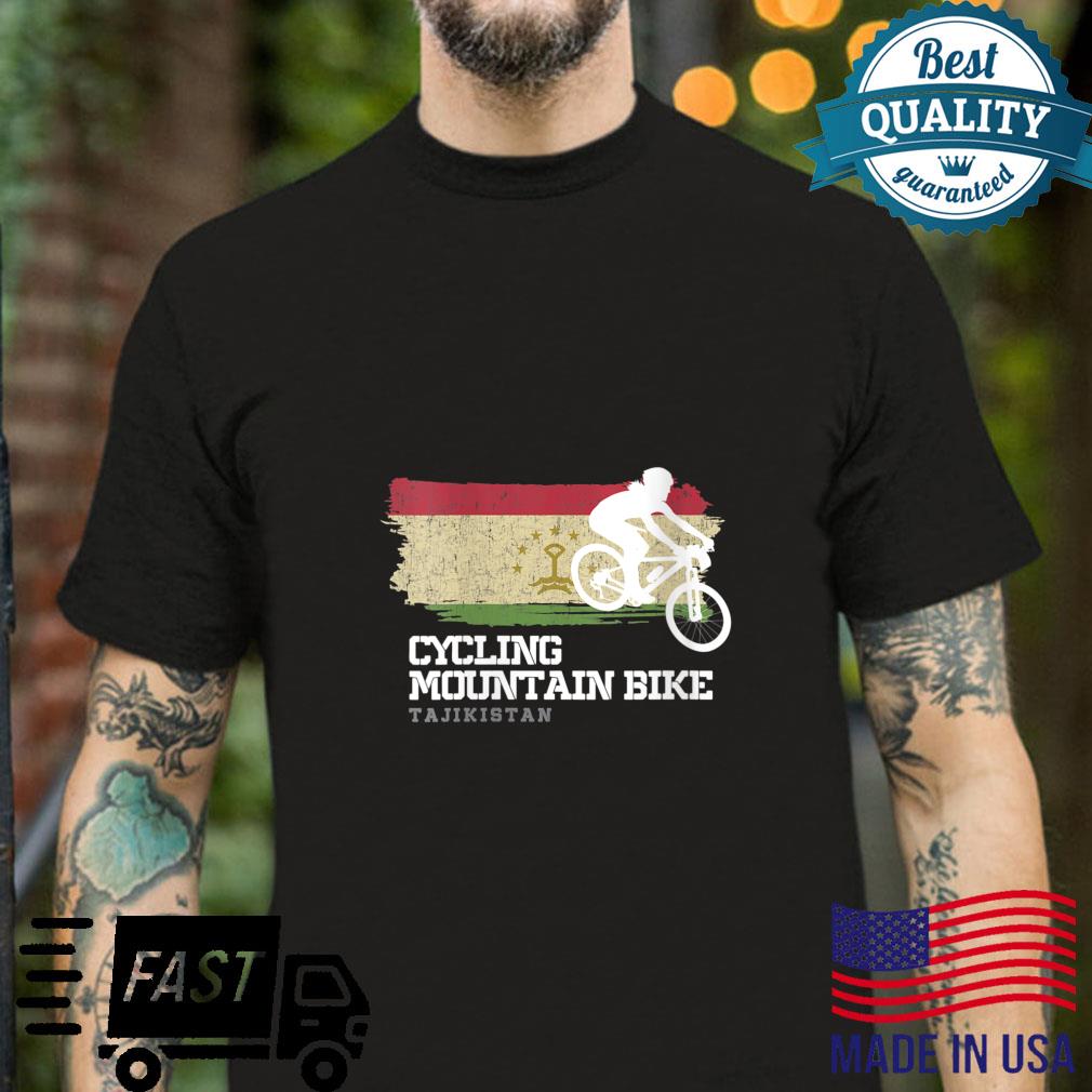 Mountain Bike Tajikistan MTB Biker Biking Cycling Shirt