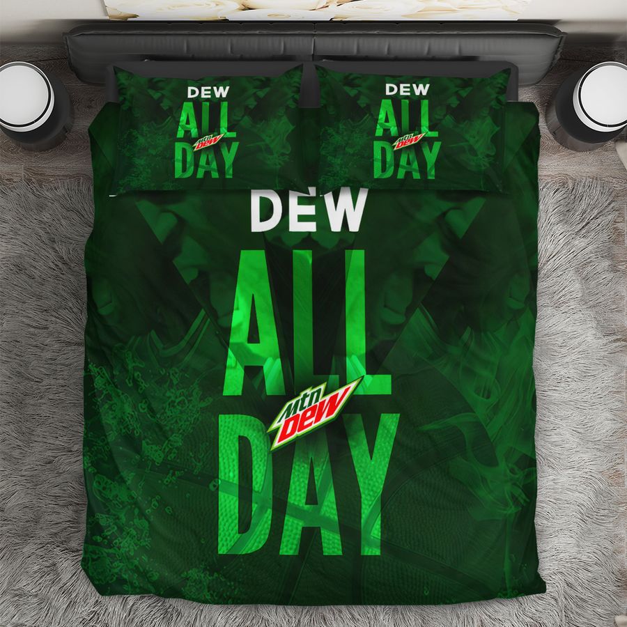 Mountain Dew All Day Bedding Sets Quilt Sets Duvet Cover